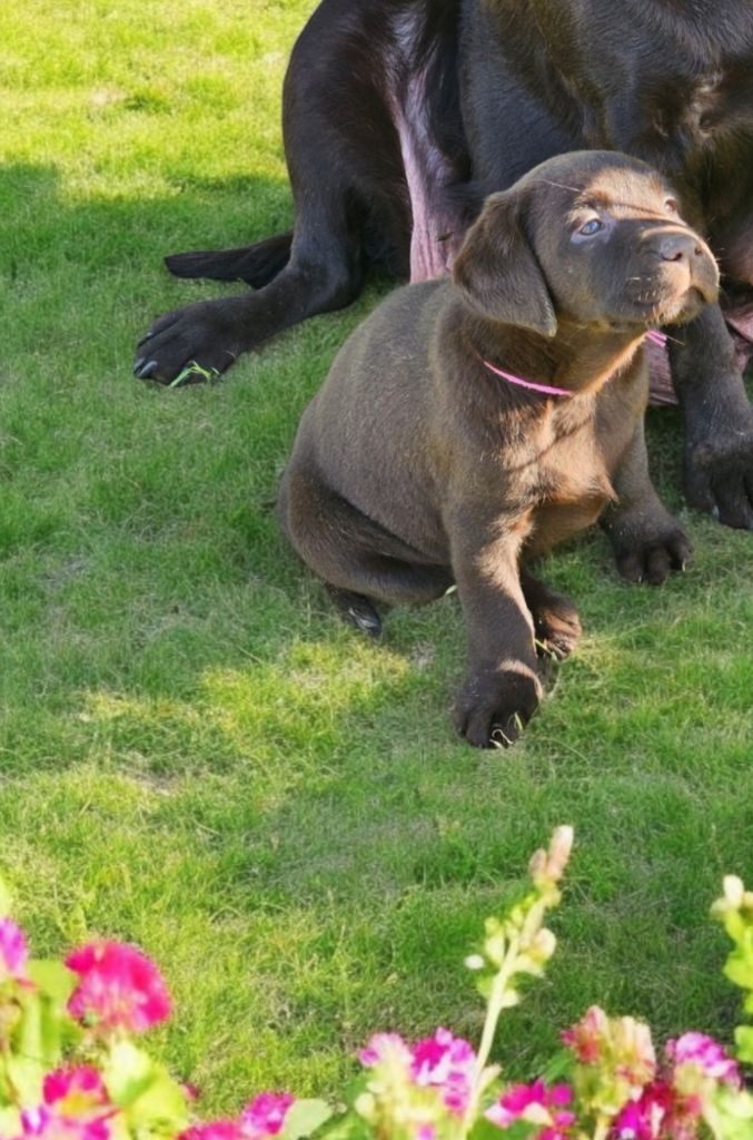 chiot Labrador Retriever De La Tribu Des Vagabonds